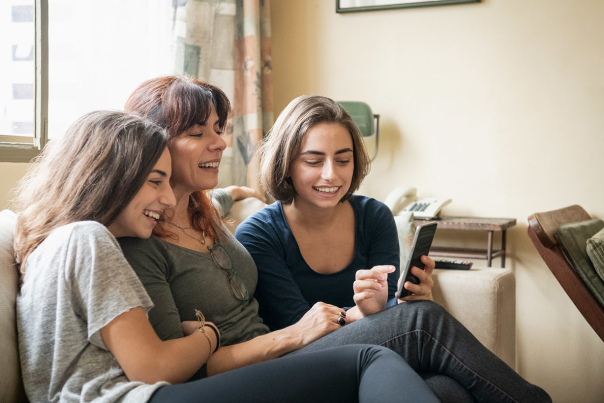 Foster parent with teens