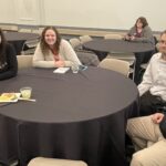 Group of employees at table