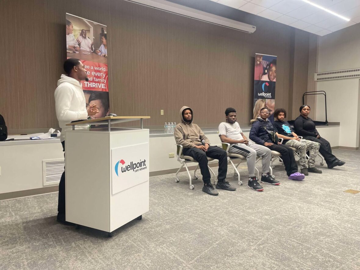youth on a panel