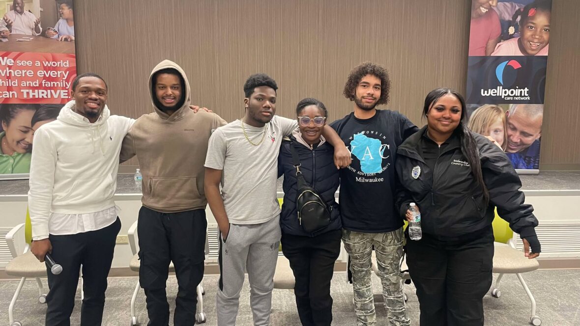 group of youth standing together