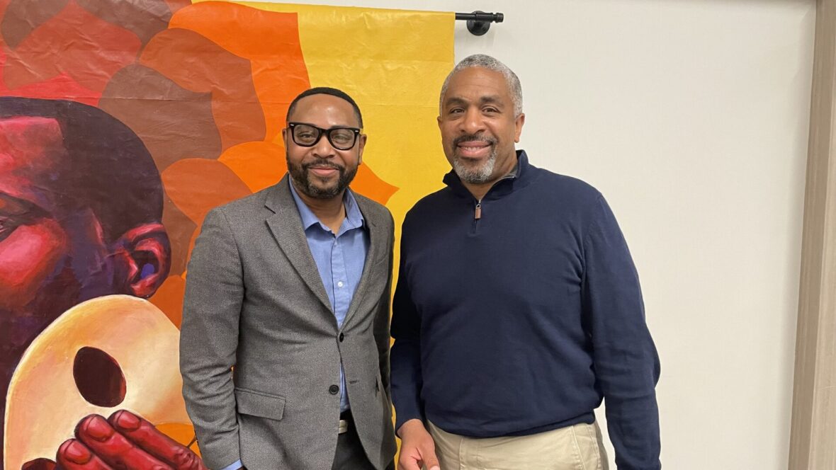 Reggie Newson and Clyde Tinnen