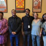 group of youth with lawmakers in Madison